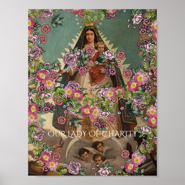OUR LADY OF CHARITY POSTER (Front)