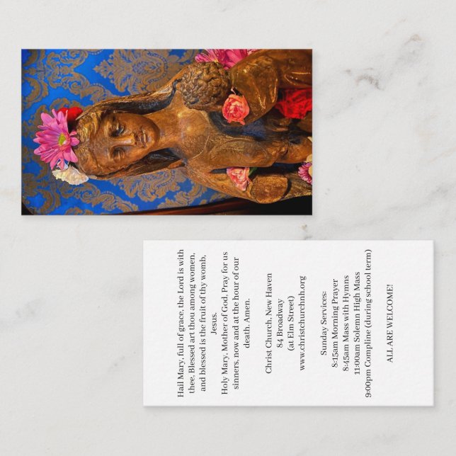 Our Lady of Christ Church Card (Front/Back)