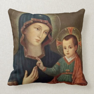 Our Lady of Consolation Child Jesus Cushion