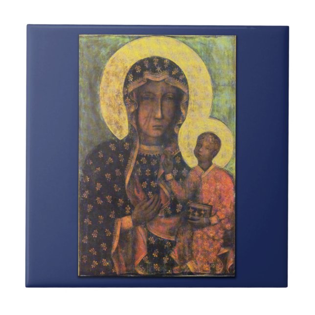Our Lady of Czestochowa Tile (Front)