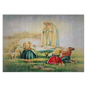 Our Lady of Fatima 1917 Cutting Board