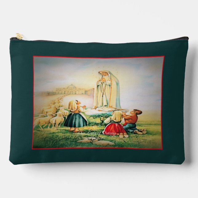 Our Lady of Fatima 1917 with Prayer Accessory Pouch (Front)