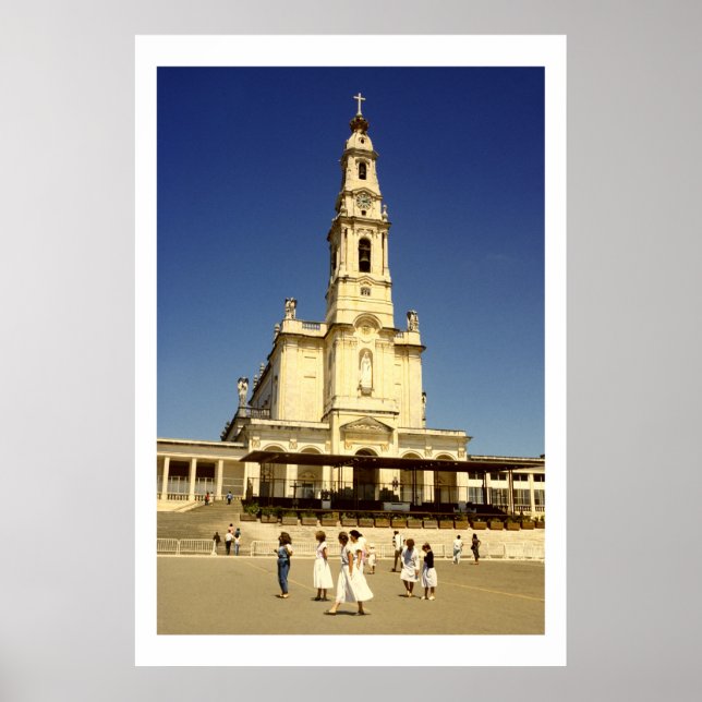 Our Lady of Fatima Church, Lisbon Portugal Poster (Front)