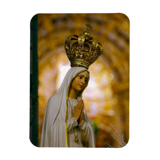 Our Lady of Fatima Magnet (Vertical)