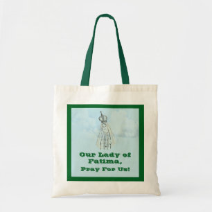 Our Lady of Fatima Personalized Tote Bag
