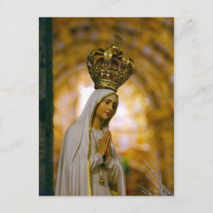Our Lady of Fatima Postcard
