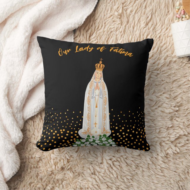 Our Lady of Fatima Procession of Candles Cushion (Blanket)