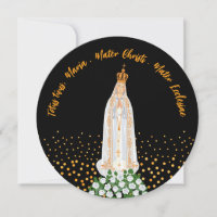 Our Lady of Fatima Procession of Candles greeting