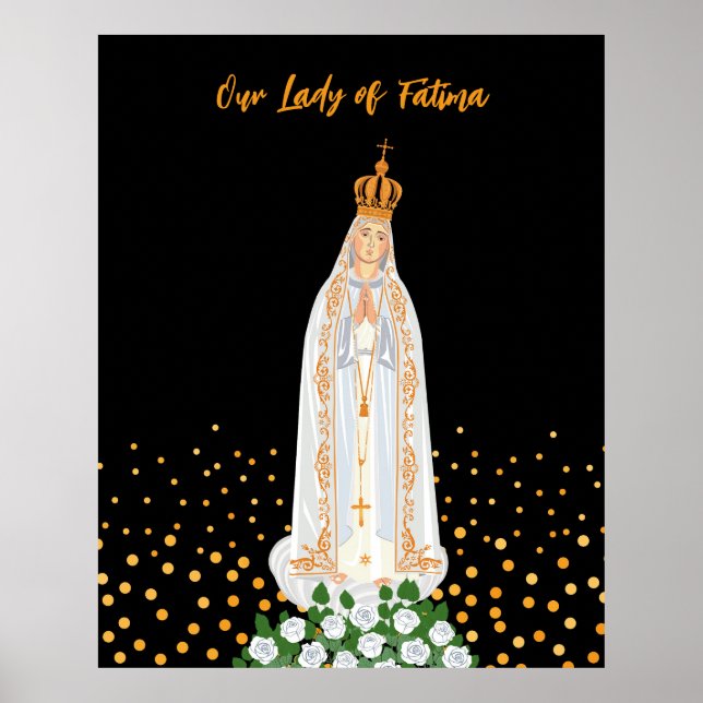 Our Lady of Fatima Procession of Candles Poster (Front)