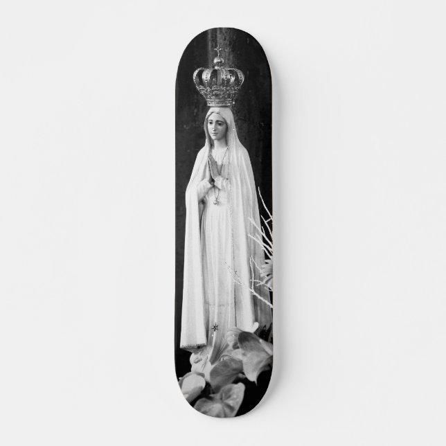 Our Lady of Fatima Skateboard (Front)