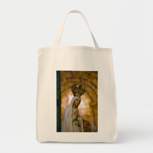 Our Lady of Fatima Tote Bag (Front)