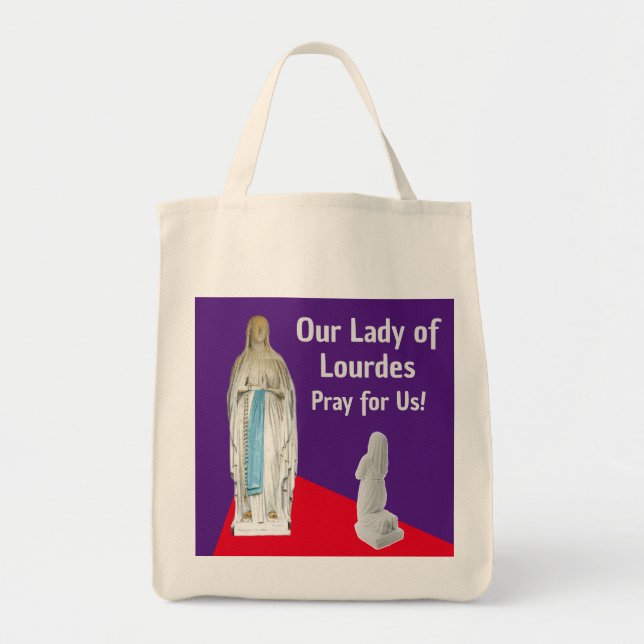 Our Lady of Fatima Tote Bag (Front)