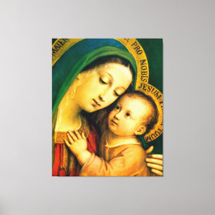 Our Lady of Good Counsel Canvas Print