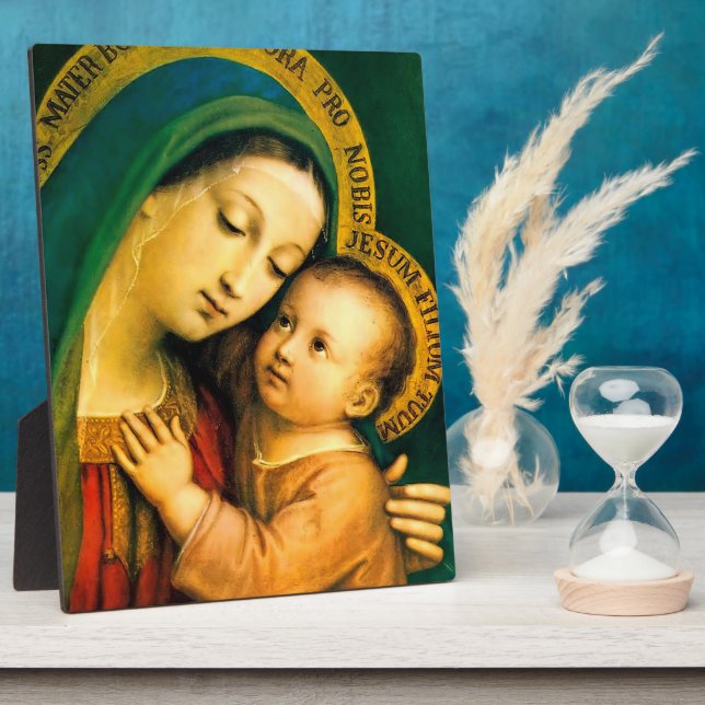 Our Lady of Good Counsel Plaque (Side)