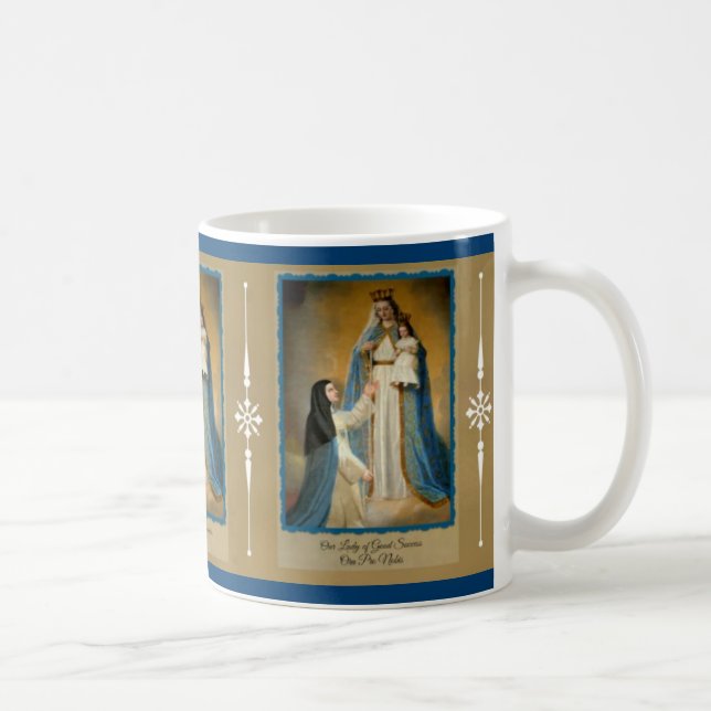 Our Lady of Good Success Catholic Coffee Mug (Right)