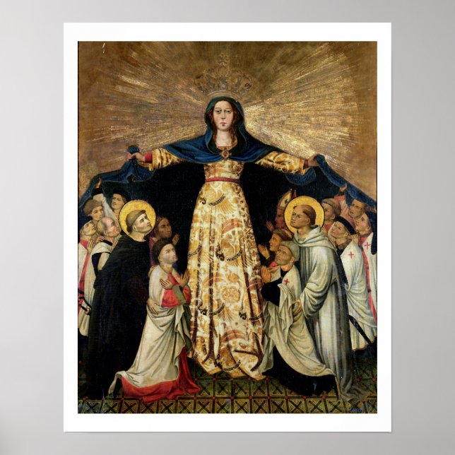 Our Lady of Grace and the Masters of the Order of Poster (Front)