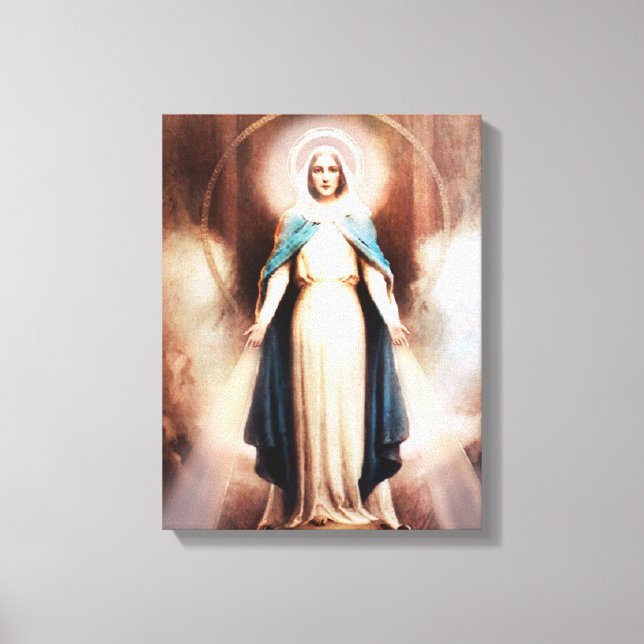 Our Lady of Grace Canvas Print (Front)