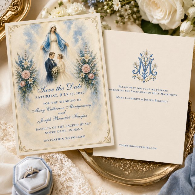 Our Lady of Grace Catholic Wedding  Save The Date (Creator Uploaded)