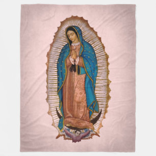 Our Lady of Guadalupe 1531 Fleece Blanket