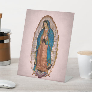 Our Lady of Guadalupe 1531 Pedestal Sign