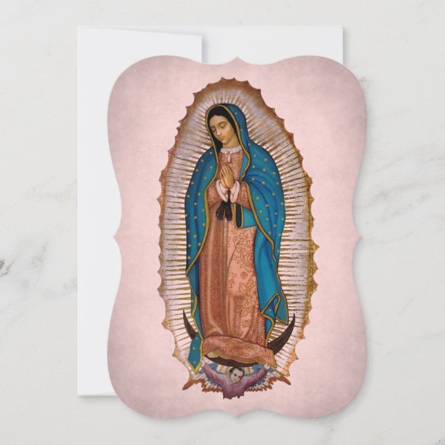 Our Lady of Guadalupe 1531 with Prayer (Front)