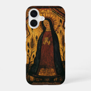 Our Lady of Guadalupe by Pedro Antonio Fresquis iPhone 16 Case