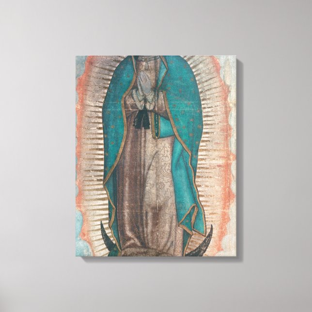 Our Lady of Guadalupe Canvas Print (Front)