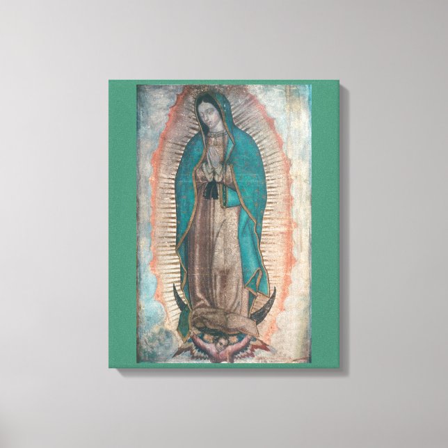 Our Lady of Guadalupe Canvas Print (Front)