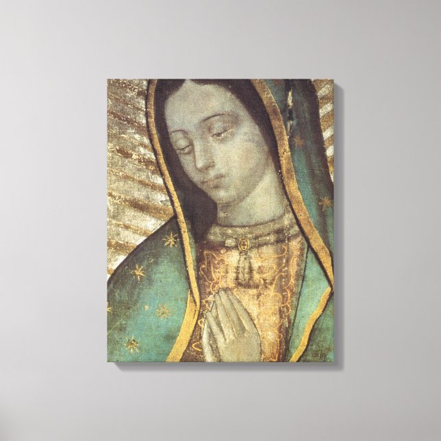 Our Lady Of Guadalupe Canvas Print (Front)