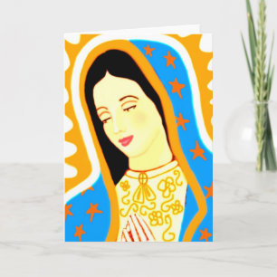 Our Lady of Guadalupe Card