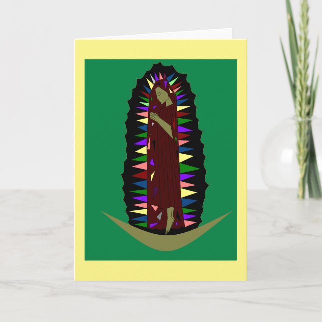 Our Lady of guadalupe Card (Front)
