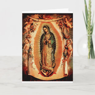 Our Lady of Guadalupe Card
