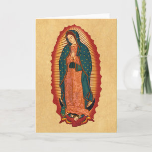 Our Lady of Guadalupe Card