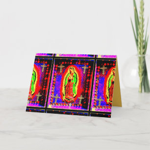 Our Lady of guadalupe Card
