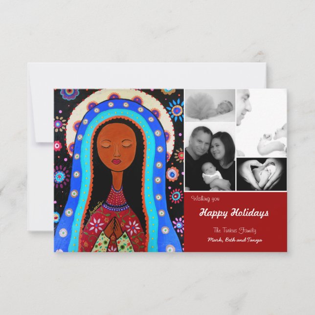 Our Lady of Guadalupe Christmas Card (Front)