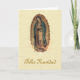 Our Lady of Guadalupe Christmas Holiday Card