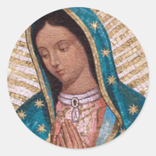 Our Lady Of Guadalupe Classic Round Sticker