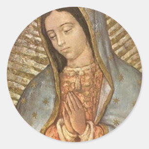 Our Lady Of Guadalupe Classic Round Sticker