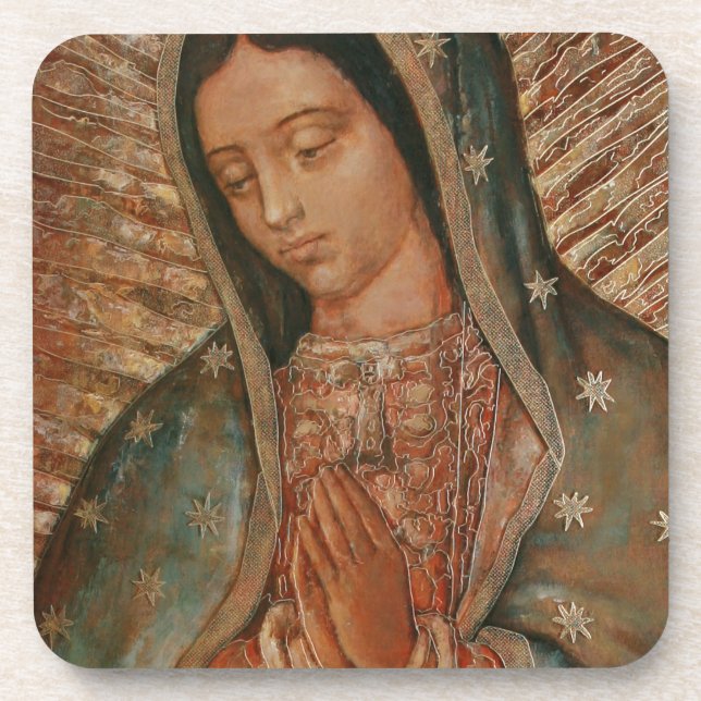 our lady of guadalupe coaster (Front)