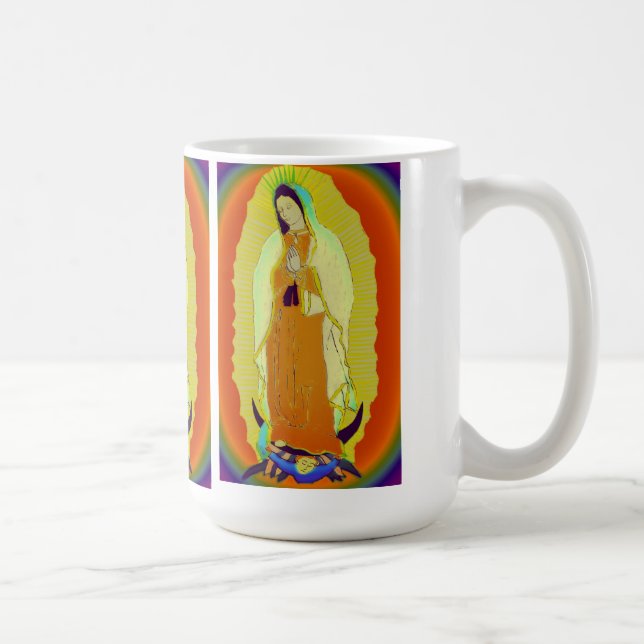 our lady of guadalupe coffee mug (Right)