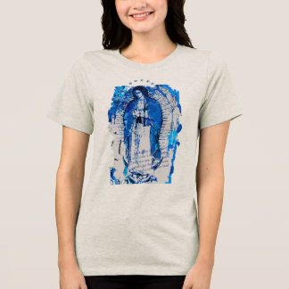 Our Lady of Guadalupe Collage T-Shirt Tri-Blend Shirt