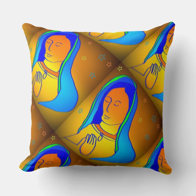 OUR LADY OF GUADALUPE CUSHION (Front)