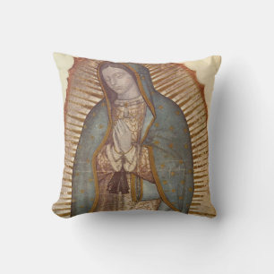 our lady of guadalupe cushion