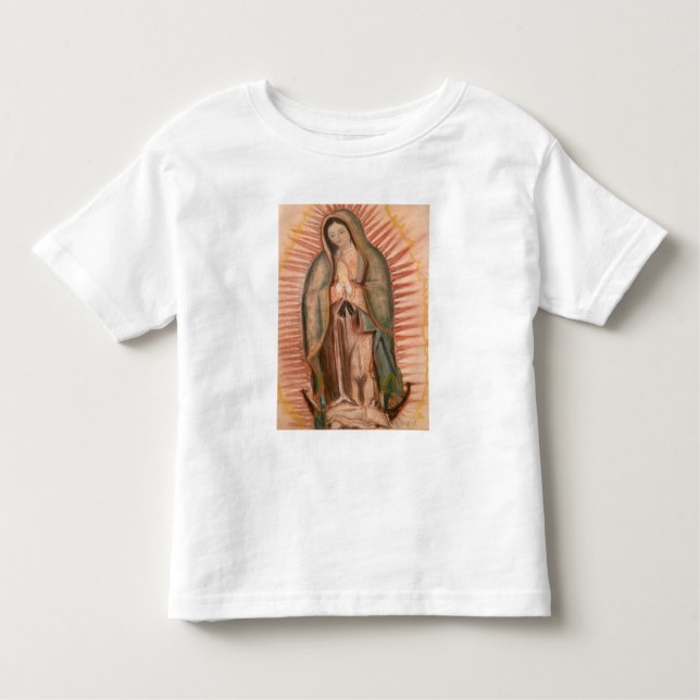 Our Lady of Guadalupe Custom Toddler T Shirt  (Front)