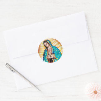 Our Lady of Guadalupe Envelope Seal Stickers