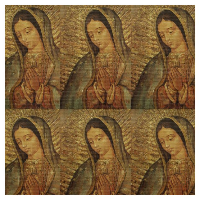 Our Lady Of Guadalupe Fabric (Swatch)