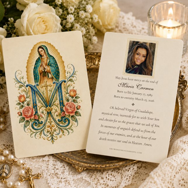 Our Lady of Guadalupe Funeral Memorial Prayer  (Creator Uploaded)