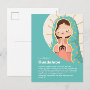 Our Lady of Guadalupe  Holiday Postcard