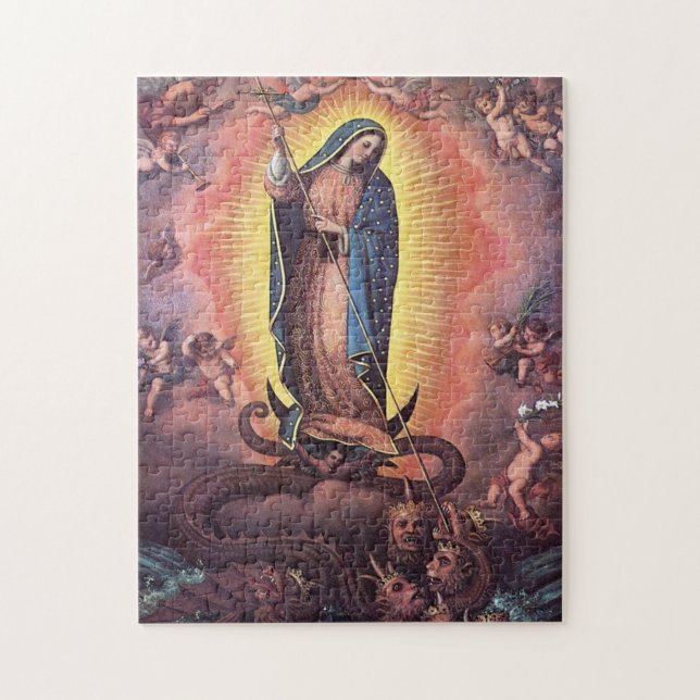 Our Lady Of Guadalupe Jigsaw Puzzle (Vertical)