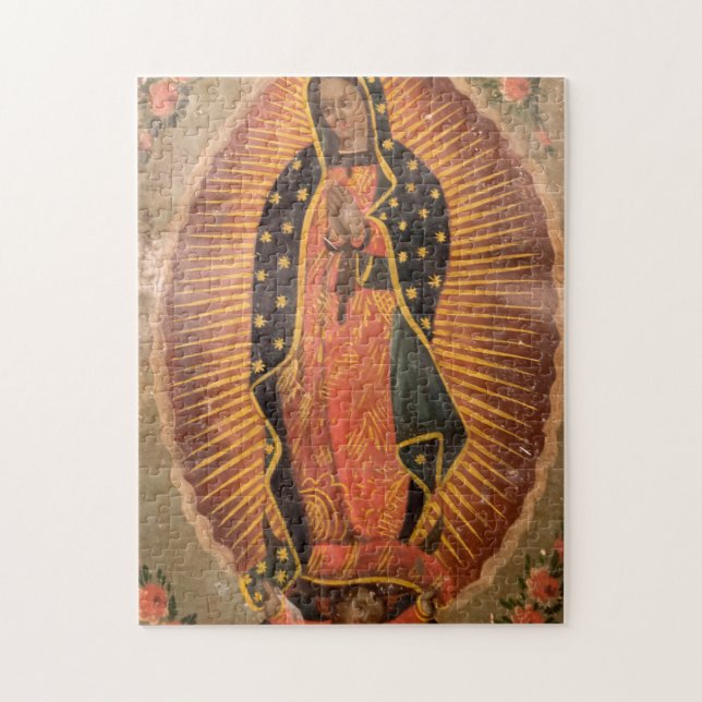 Our Lady Of Guadalupe Jigsaw Puzzle (Vertical)